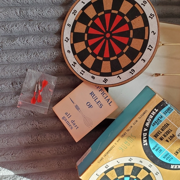 1950's Table Darts by Swank - Picture 2 of 3